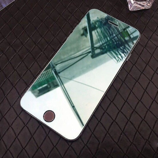 Spegelfilm skärmskydd i härdat glas för Iphone 11 12 13 14 Pro Max Xr Xs Green For iPhone 11 6.1