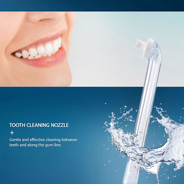 2 kpl suuttimia AirFloss HX8331 HX8332 HX8340 HX8341 HX8381 HX8401 -suuvesilaitteeseen