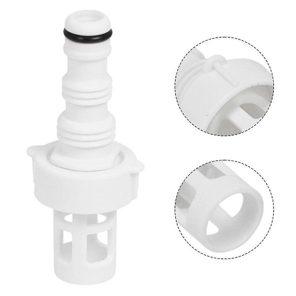 2 stk 10201 for adapter for tilkobling til dreneringsenhet hageslange spa boblebad svømmebasseng dreneringsadapter