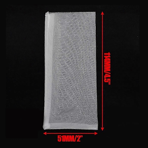 20 stk. Rosin Filterposer Nylon Rosin Harpiks Ekstraksjon Mikron Filter Pressposer 51x114mm Lucky_B