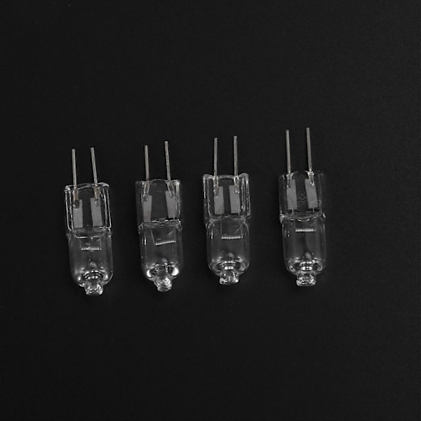 10 stk, G4 halogenlampe 12V 35W stiftlampe varm hvit