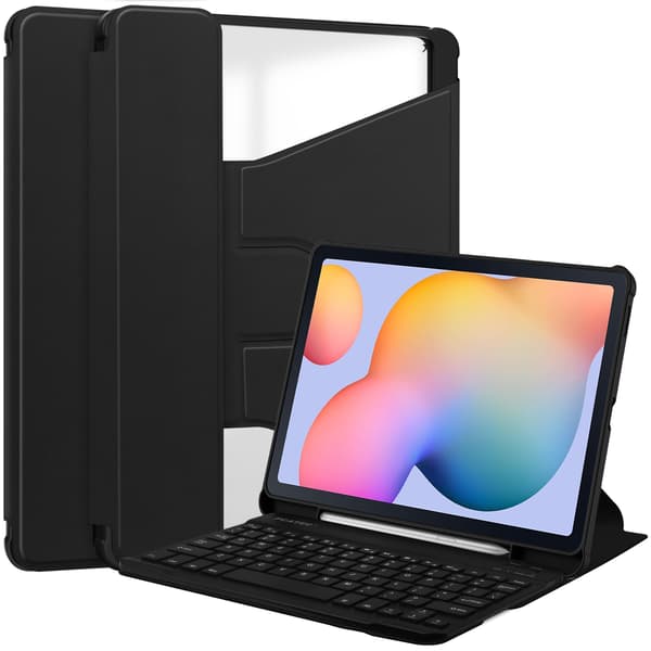 Samsung Tab S10+/S9 FE Plus 12.4\" Bluetooth-näppäimistökotelo