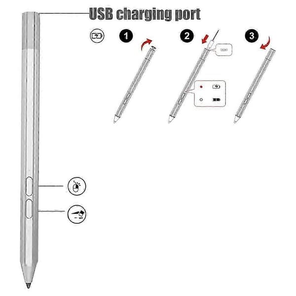Penna för Precision Pen 2 2023, Tab 11 Gen 2, Tab P11 Pro (Gen 2), Tab P12 Pro, Tab Extreme, Tab M10 Tab