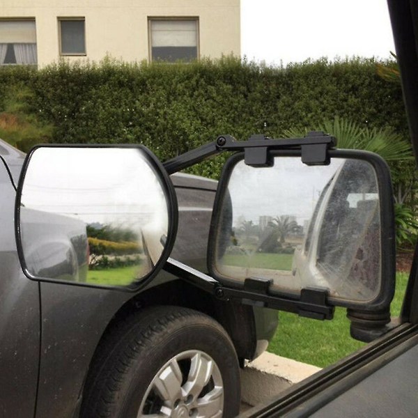 Glasforlænger Tilbehør til bilsikkerhedssidespejl Rv Caravan Blind Spot Truck bagfra Justerbar vinkel Trailer Bugseringsclip On