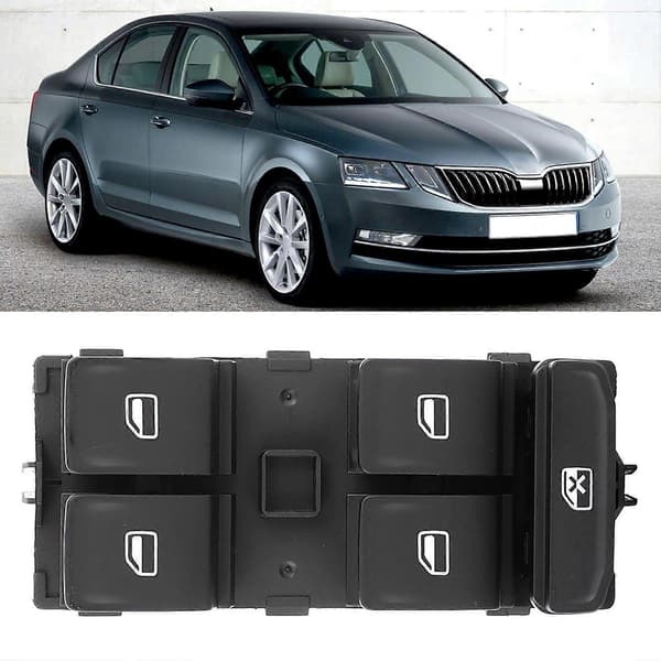 Skoda Octavia 2013-2017 Elektrisk Vindusbryter 5ED959857