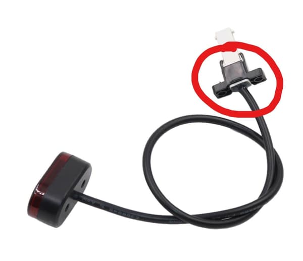 Xiaomi M365 / Pro baglygtefatning