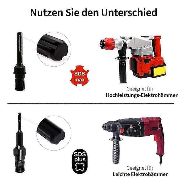 Adapter 1 1/4\" UNC til SDS MAX til diamantborekrone kerneboremaskine?