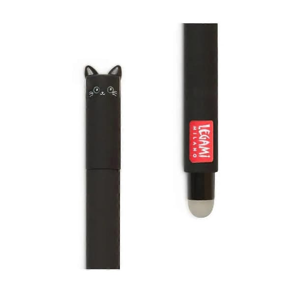 Legami Utslettbar Kulepenn Gel Penn Kitty Design