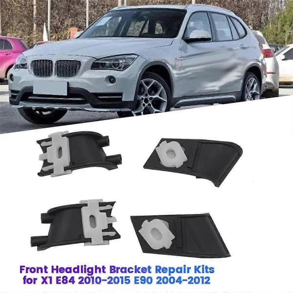 1 par frontlyktbrakettreparasjonssett for X1 E84 2010-2015