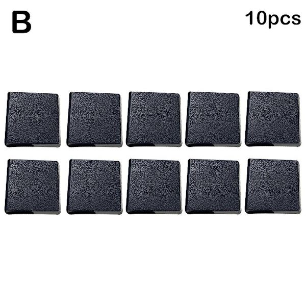 25mm firkantede baser for Warhammer Wargame plastminiatyrmodellbaser for bordplate- eller miniatyrkrigsspill S7b3 5pcs