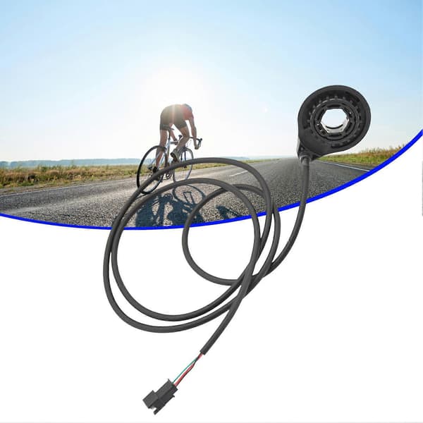 Kaesi E-cykel Assistanssensor Ergonomisk Design Pålitlig Vackert Utseende Vänster Sida Elektrisk Cykel Pedal Assistanssensor för Eftermontering