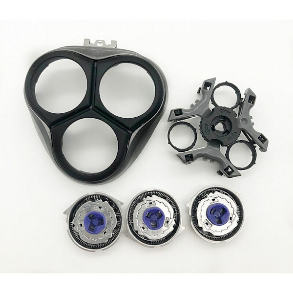 Reservedeler barberhode for Philips HQ8 PT860 PT730 PT735 AT890 PT736 PT786 (Sølv)