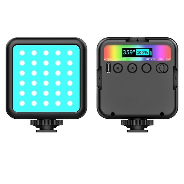 Rgb Led -täyttövalo videoneuvotteluun, taskuvalo Led Vlog, täysvärinen täyttövalo Slr-valokuvaukseen