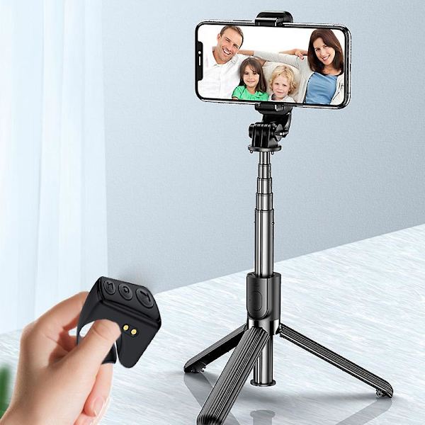 Bluetooth-fjernkontroll sidevender for Ipad-telefonkamera fjernutløser selfie-knapp