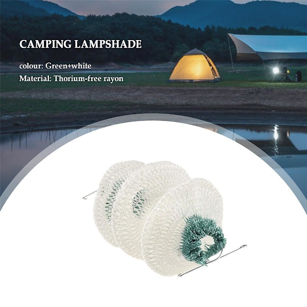 4-pack Gaslyktstrumpor Bulk Dragspelsform 95 Clip On 12