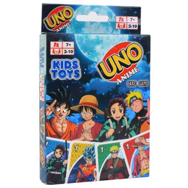2024 Uusi korttipeli UNO Solitaire -lautapeli Korttiperhejuhlapeli Lasten syntymäpäivälahja One Piece