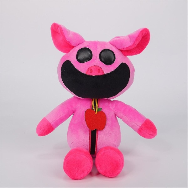 Leende Critters Monster Plyschdocka Skräck Leende Djurfigur Uppstoppade leksaker Nytt Pink