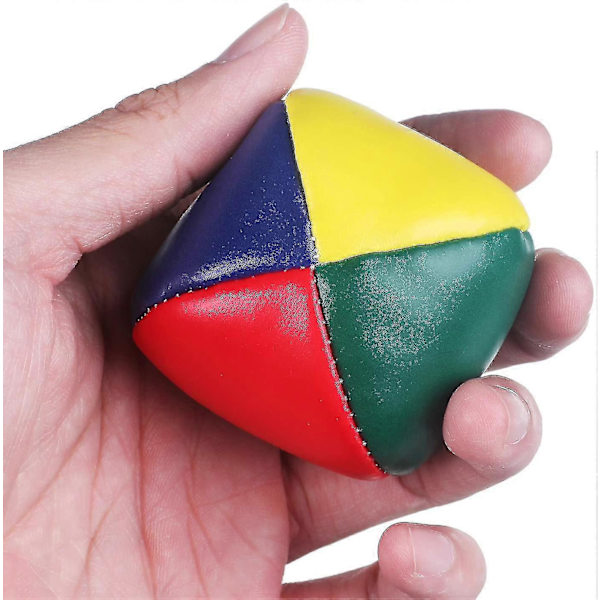 6 Pakke Jongleringsbolde Til Begyndere, Mini Kvalitets Jongleringsbolde
