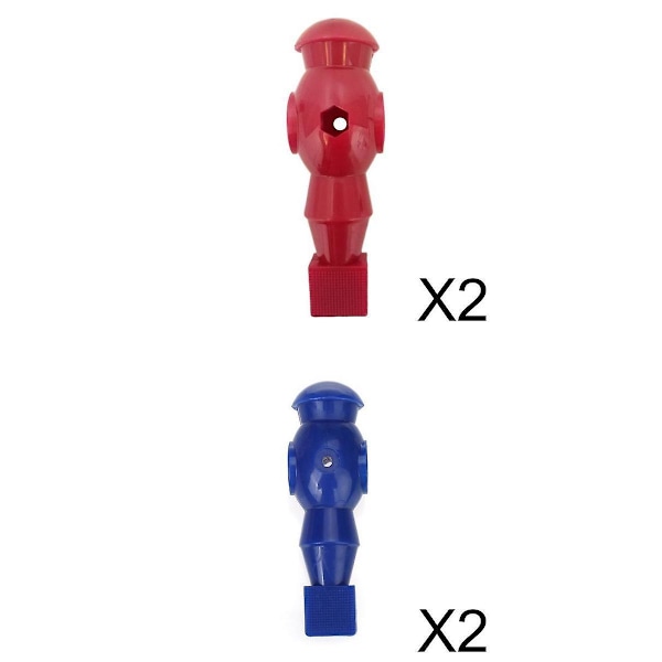 4x Bordfodbold Mand Fodboldspiller Premium Bord Figur Spil Legetøj Tilbehør