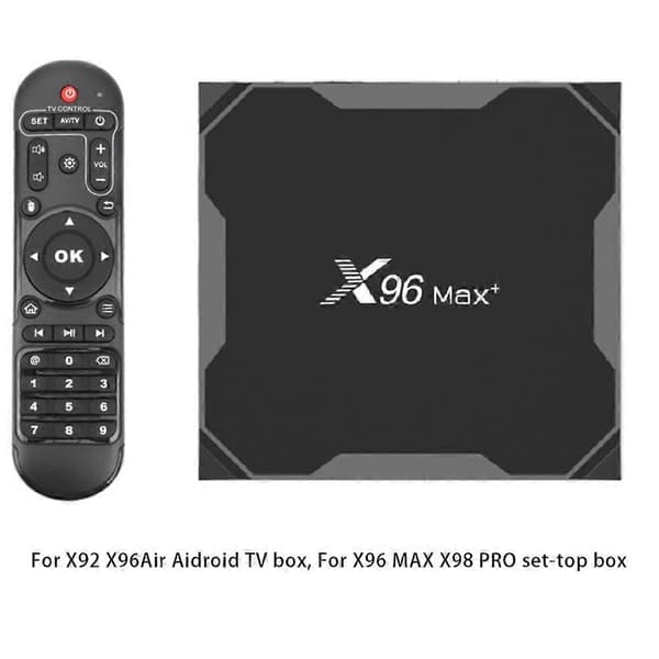 X96MAX Fjernkontroll, for X92 X96Air Aidroid TV-boks Infrarød Fjernkontroll for MAX PRO Dekoder