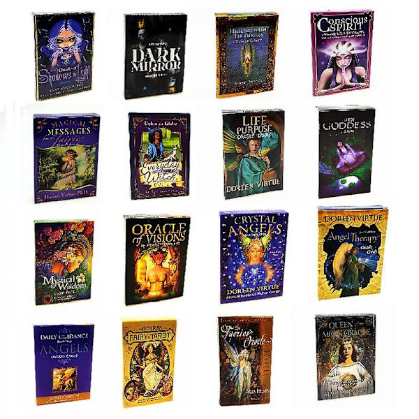 500styles Oracle Tarot-kort Vägledning Spådom Ödesorakel Festlek Brädspel Pdf-instruktioner