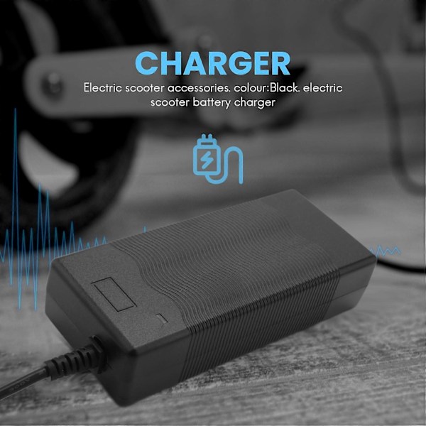 Lader for Kugoo Elektrisk Sparkesykkel 42V 1.5Ah Batterilader (EU-plugg)