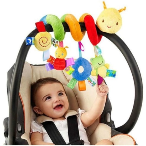 1 stk Baby hængende legetøj spiral klapvogn tilbehør til tremmesenge og klapvogne, plys legetøj fødselsdagsgaver