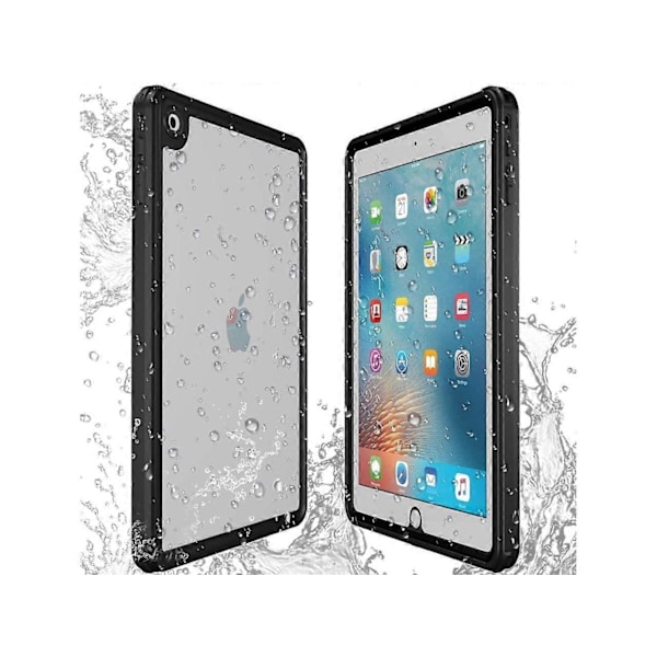 Vattentätt fodral för iPad 9,7 tum 2017 2018, IP68 Vattentätt 360 Graders Allround Skyddande Ultratunt Damm/Snöskydd med Axelrem Stötskydd