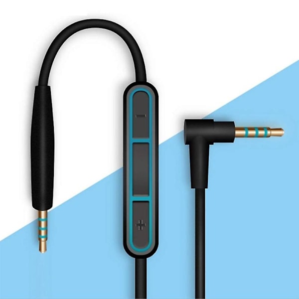 3,5 mm til 2,5 mm erstatningslydkabel, QC25 QC35 Soundtrue OE2 lydkabel 3,5 til 2,5 hodetelefonkabel