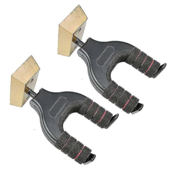 2 st Gitarrhängare Väggfäste Gitarrhängare Väggfäste Hållare