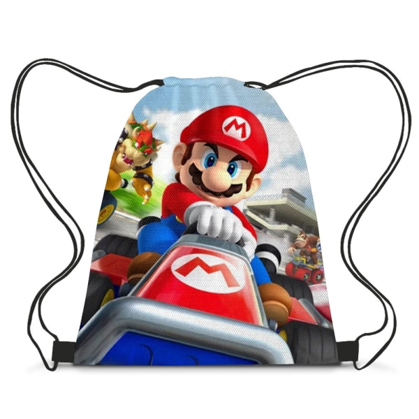 Sportsopbevaring polyester klud Mario snørelommer Moderigtige snørelommer med snøre T