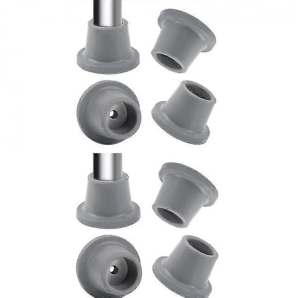 Duschstol Bensskydd Kraftiga 8-pack Duschstol Tips Ersättnings Gummifötter För Duschstol, Badstol, Duschpallar, Halkfria