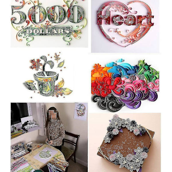 1030 arkin origami-tähtipaperipaketti DIY-paperi - 27 väriä DIY-töihin ja koristeluun