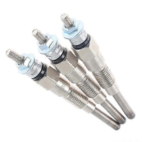 3 stk. motorvarmer gløderør 8 mm til traktor B21 B1700D B1700E reservedelsnummer 16851-65512 16851-65510