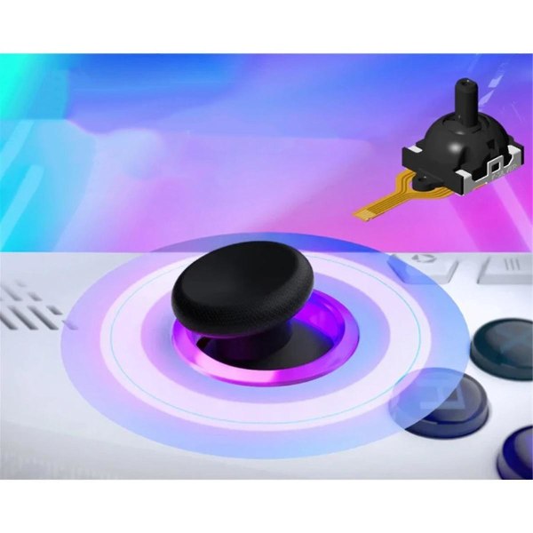 2-pack för Ally Joystick-ersättning Hall Joystick för Ally Gaming Handheld Reparationstillbehör
