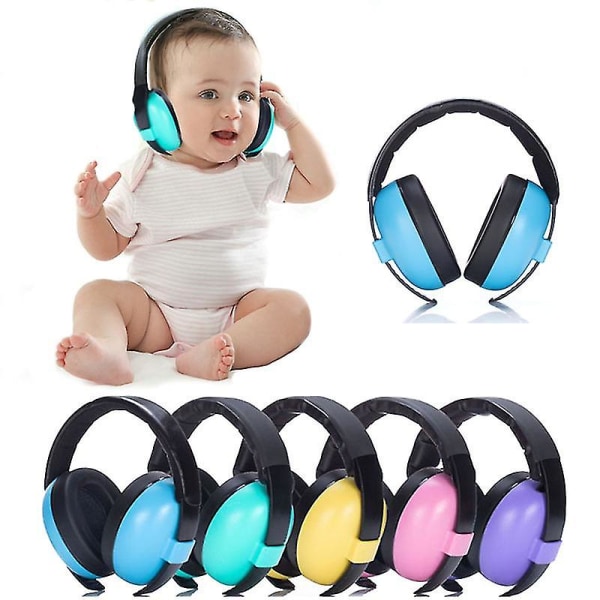 Anti Noise Baby kuulokkeet Lasten nukkumiskorvapaarit Baby kuulosuojaimet Lasten kuulosuojaimet Nukkumiskorvatulpat Lasten kuulosuojaimet Blue