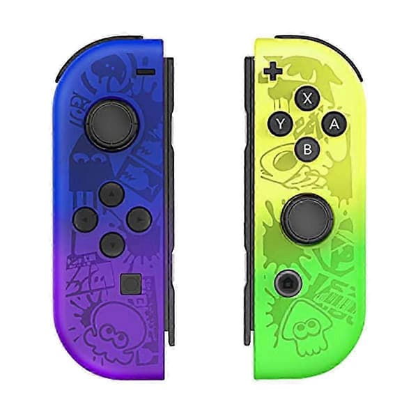 Håndtag Spil Controller til Nintendo Switch, Trådløs Controller med Dobbelt Vibration, Vågn Op/Skærmbillede/Bevægelseskontrol