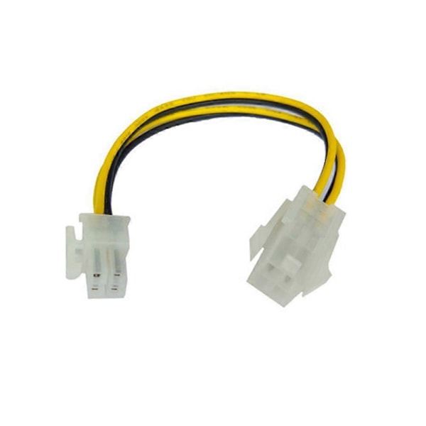 1 KPL 20cm 4-nastainen ATX 4-nastainen uros-naaras PC CPU virtalähteen jatkojohto 4-nastainen liitinsovitin emolevylle