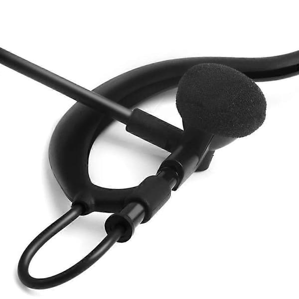 Vnetphone 3,5 mm Domarheadset Öronkrok Intercom Hörlurar för V4 V6