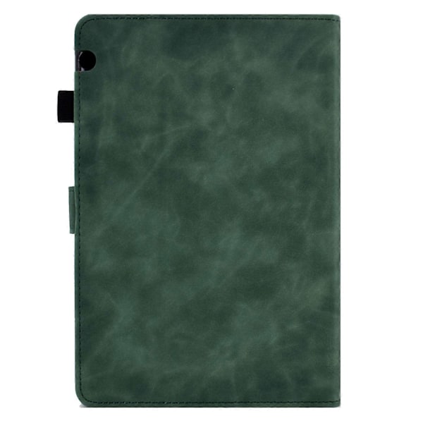For Huawei MediaPad T5 Preget Smile Flip Nettbrett Lærveske