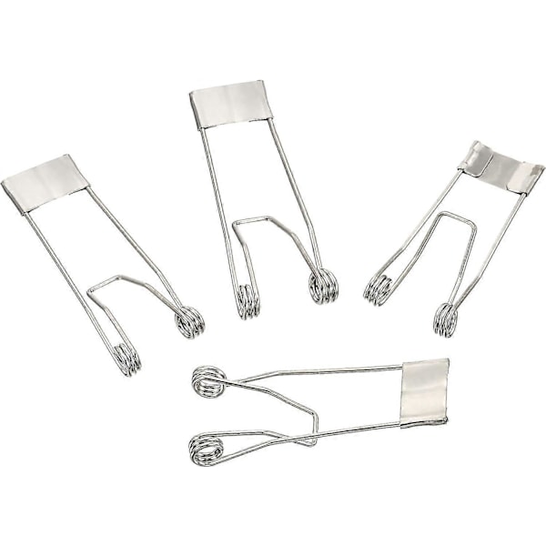 52x19mm Innfelt Spotlight Fjærklips 10 stk. Lysdiode Innfelt Belysningstilbehør Sikkerhetsklemmer for Taklampe
