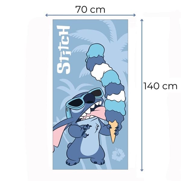 Disney Lilo & Stitch håndklæde til børn – 70×140 cm