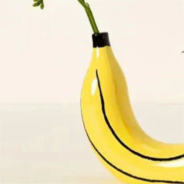 Enkel Bananvas Blomsterarrangemang Vardagsrum Matsal Dekoration Ornament Harts Artefakt P 12