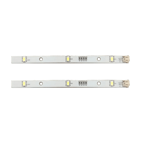 2x LED-list för Rongsheng Hisense Logik kylskåp frysar Mddz-162a 1629348