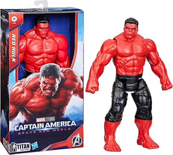 Marvel - Titan Hero Series - Red Hulk Legetøj til Børn