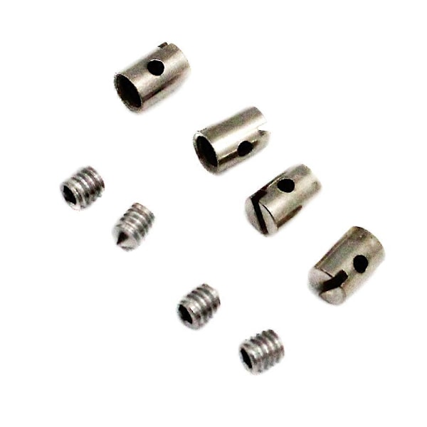 8st Lödfria Kabelnipplar 5mm Gasvajer Choke för Motorcykel Scooter Fyrhjuling Gräsklippare 12