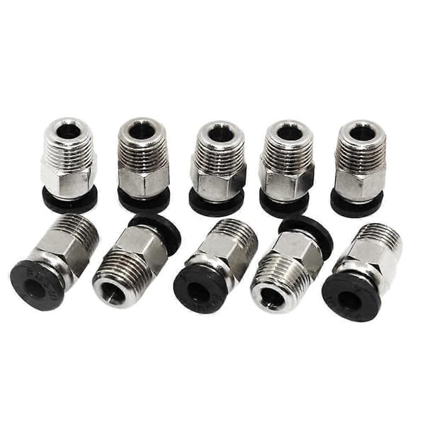 Pc4-M10 Hanlige Lige Pneumatiske Pefe Rør Push For -V6 Fitting Connector Bowden Ekstruder 3D Printer