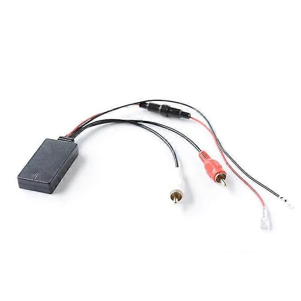 Bilradio RCA Bluetooth Adapter Stereo 2RCA Trådløs Aux Lydkabling kompatibel med DVD CD Computer Højttaler
