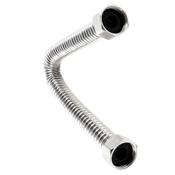 Dusjhode 19mm Rustfritt Stål Dusjslange 30cm Sølv
