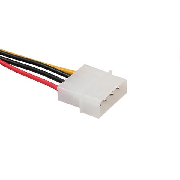 Computer Molex 4 Pin Strømforsyningsforlængerkabel - Hun til Han HDD IDE Computer Blæser Internt Strømforlængerkabel